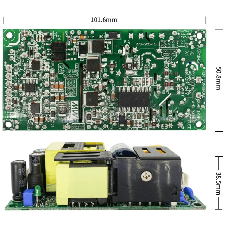 Imagem -06 - Single Group Output Switching Power Supply com Pfc Função mw Epp20012 Epp-200-15 Epp-200-24 Epp-200-27 Epp-20048