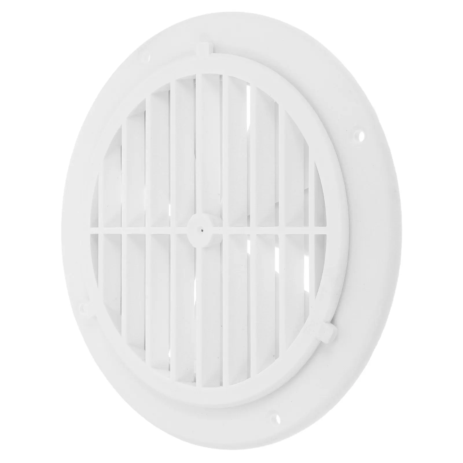 

Round Air Vent Cover for Rv Yacht Trailer Luxury Louvered Grille Adjustable Airflow Ventilation Ceiling Wall Floor Mount