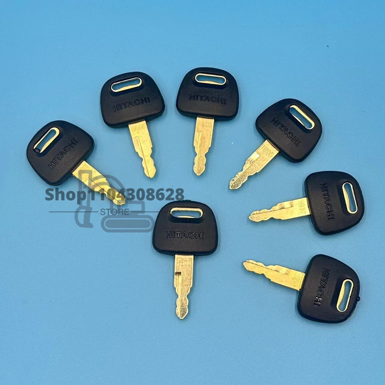 

10 шт./5 шт./1 шт. H800 тяжелое оборудование ключ зажигания экскаватора для Hitachi ZAX EX60 EX70 EX120 EX200 ZAXIS Grab BU0028 высокое качество