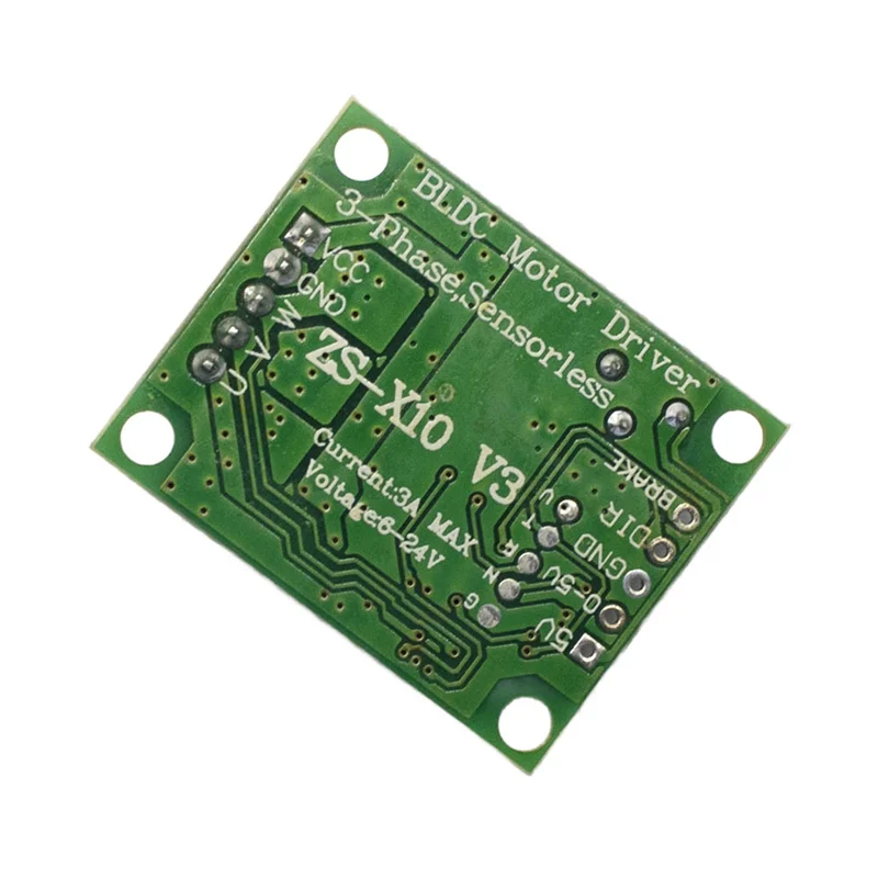 M07K-1 Set Brushless Motor Driver Board Sensorless Control Board BLDC Speed Controller 3 Phase Governor Hallless Switch Module