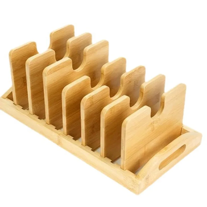 

Household Kitchen Pot Lid Storage Rack Desktop Vegetable Plate Water Cup Drain