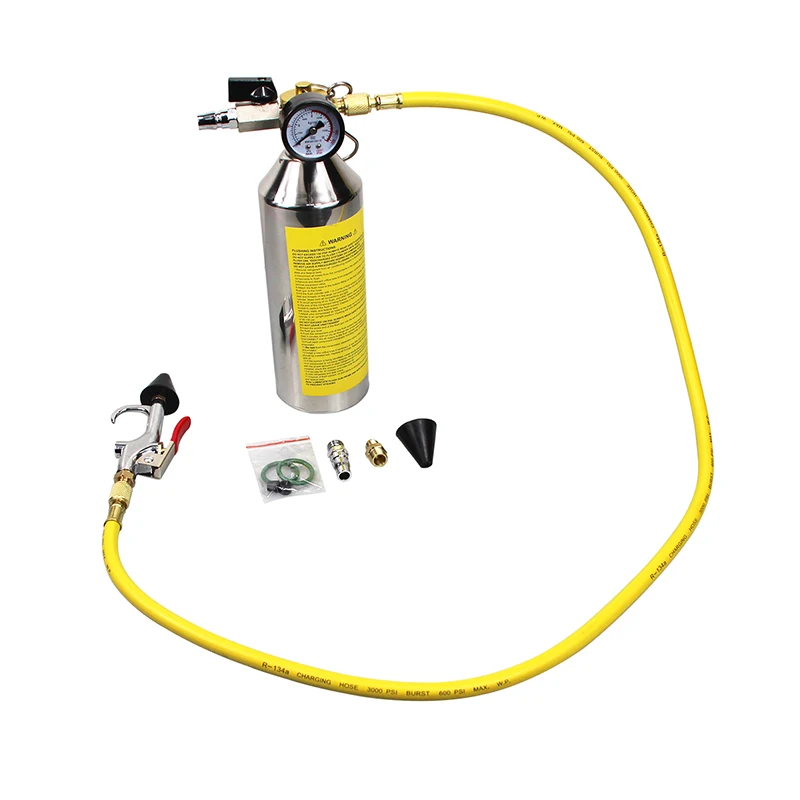 

A/C AC Flush Kit, w/Adjustable Relief Valve Heavy-Duty & Safety Air Conditioner System Flush Kit, Car Cleaning Tool Kit Flushing
