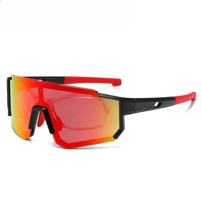KIZN تسلق الجبال الدراجات في الهواء الطلق نظارات رياضية الرجال الدراجات النظارات الشمسية المرأة قصر النظر الجري وصفة طبية بصرية مخصصة