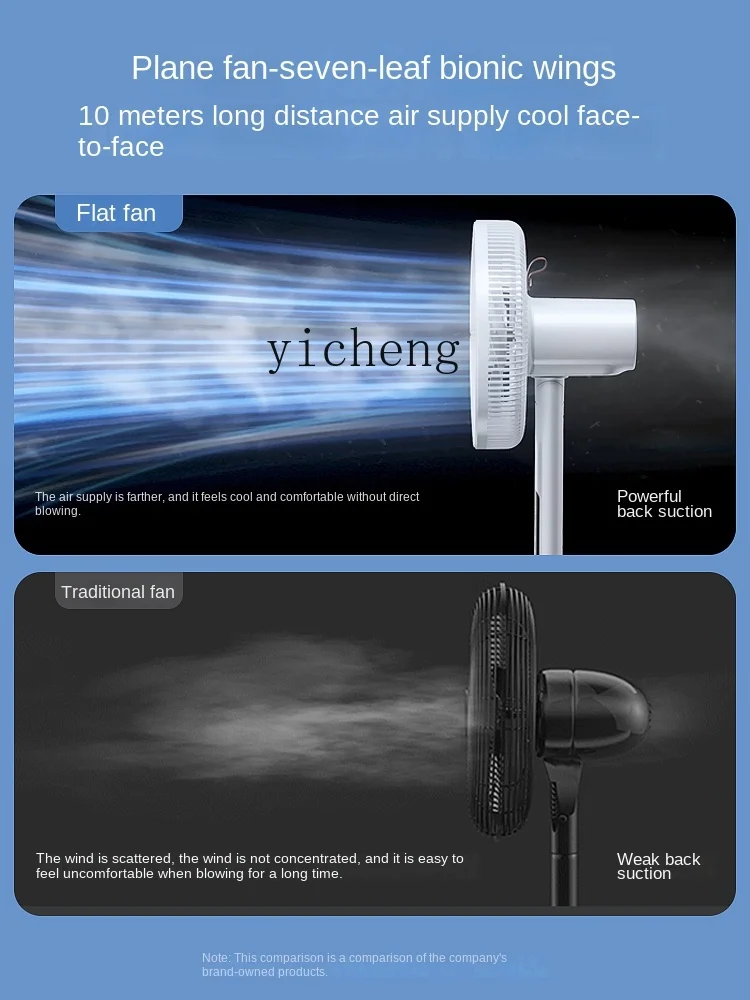 cc27 Electric Fan New Floor Fan Air Circulator Refrigeration Energy Saving Remote Control Shaking Head Intelligence