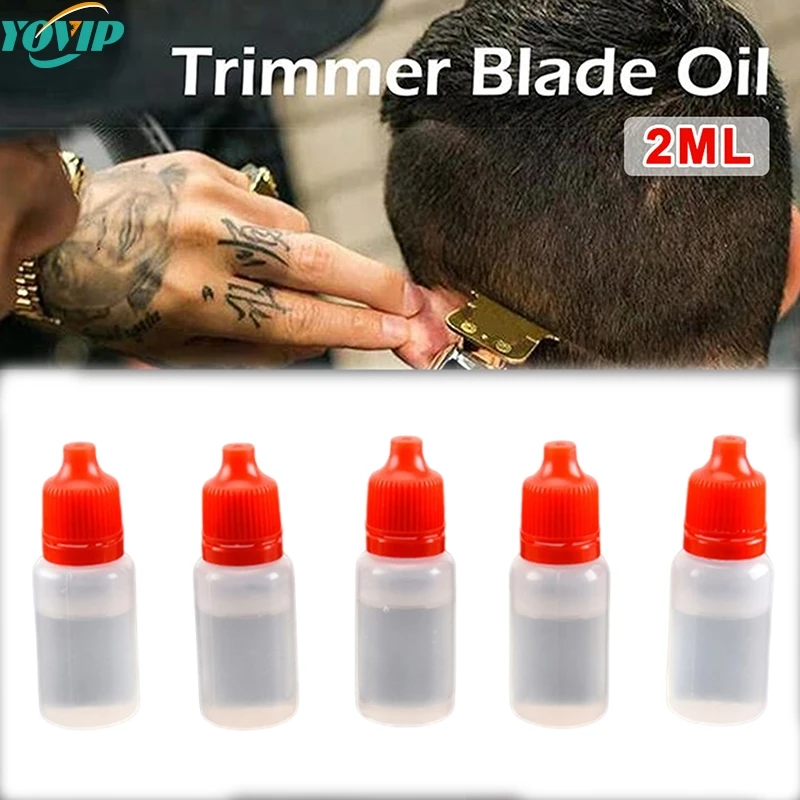 2PCS/5PCS 2ml Sewing Machine Oil Clipper Shaver Maintenance Lubricant Sewing Machine Hair Trimmer Blade Oil