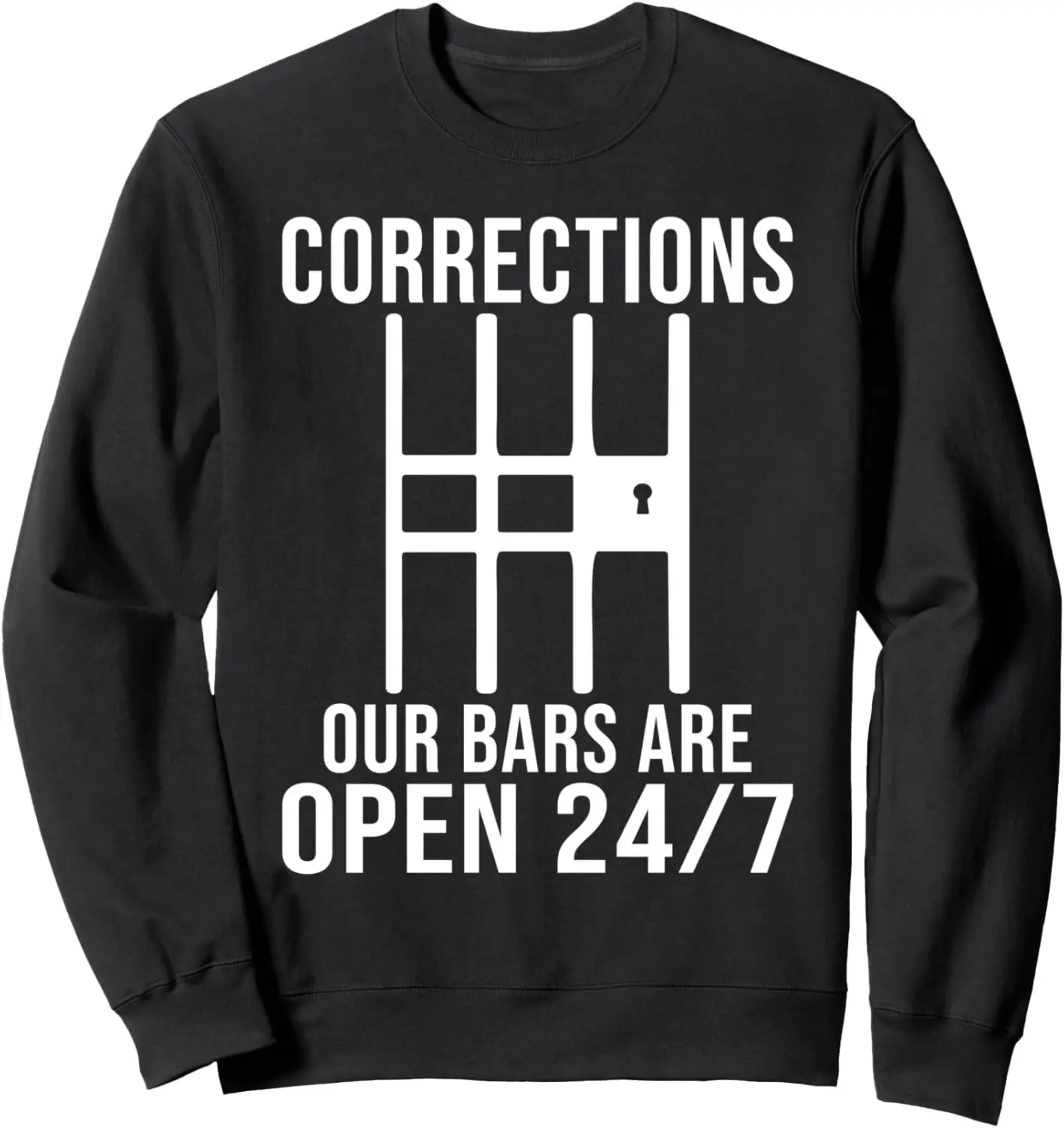 

Correctional Officer Prison Guard Corrections Officer Police Sweatshirt