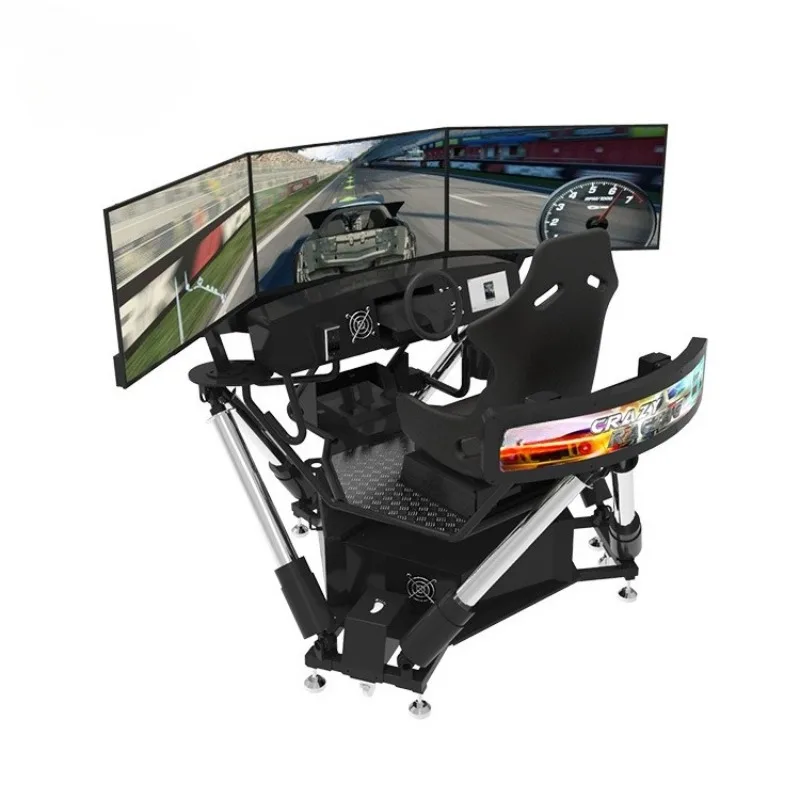 

Game console all-in-one machine equipment somatosensory driving emulator racing car shooting video