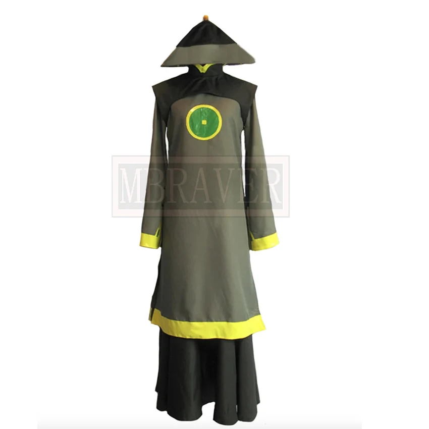 Ba Sing Se Police Fforce Dai Li Cosplay Costume Uniform Christmas Halloween Custom-made Any Size