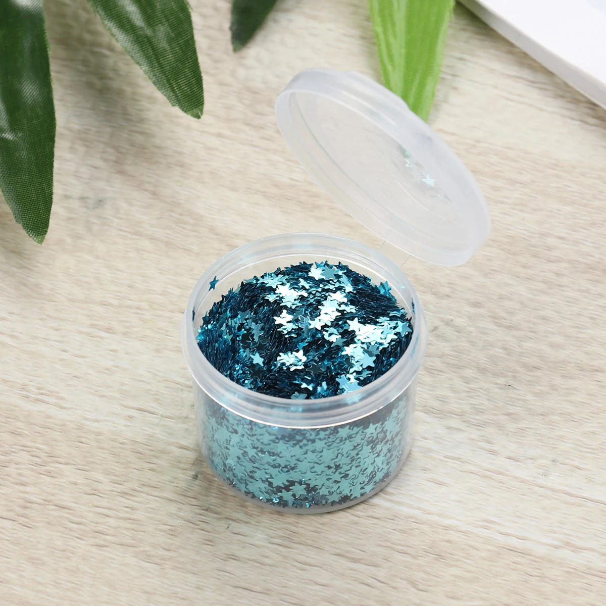 

3 Mm Five-pointed Phone Case DIY Craft Supplies Bobo Ball Blue Nail Art Organizer