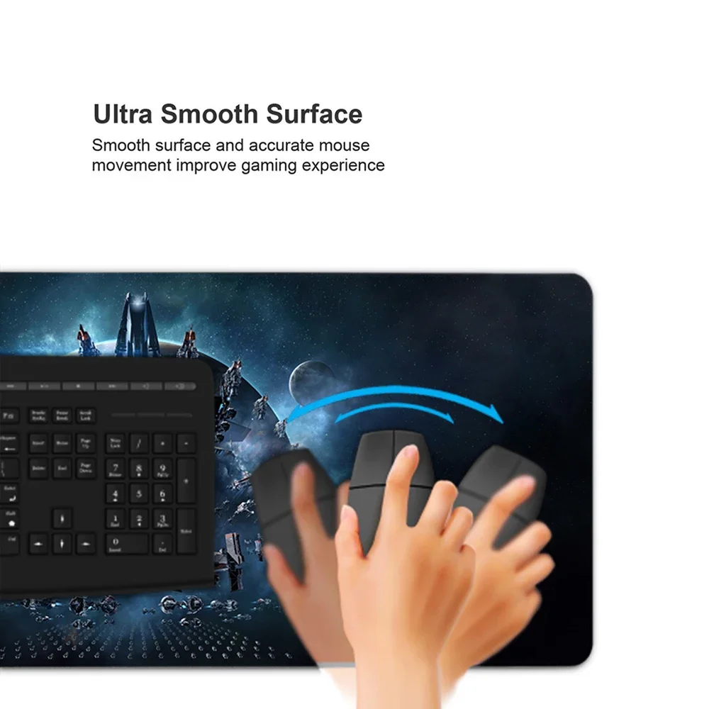 Eve Online 90x40cm XXL Rubber Super Large PC Mousepad Gamer Gaming Mouse Pads XL Desk Keyboard Mat for Computer Laptop Mat