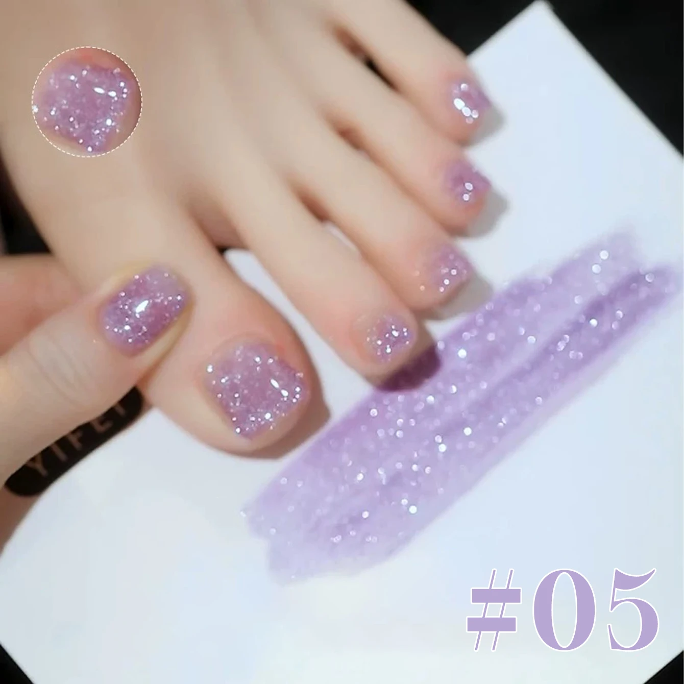 12ML 1 SZT. Srebrny Górski Diamentowy Klej do Paznokci Najlepiej Sprzedający Się Lodowo Przezroczysty Niebiesko-Zielony Brokatowy Diamentowy Żelowy Lakier do Paznokci Letnie Paznokcie