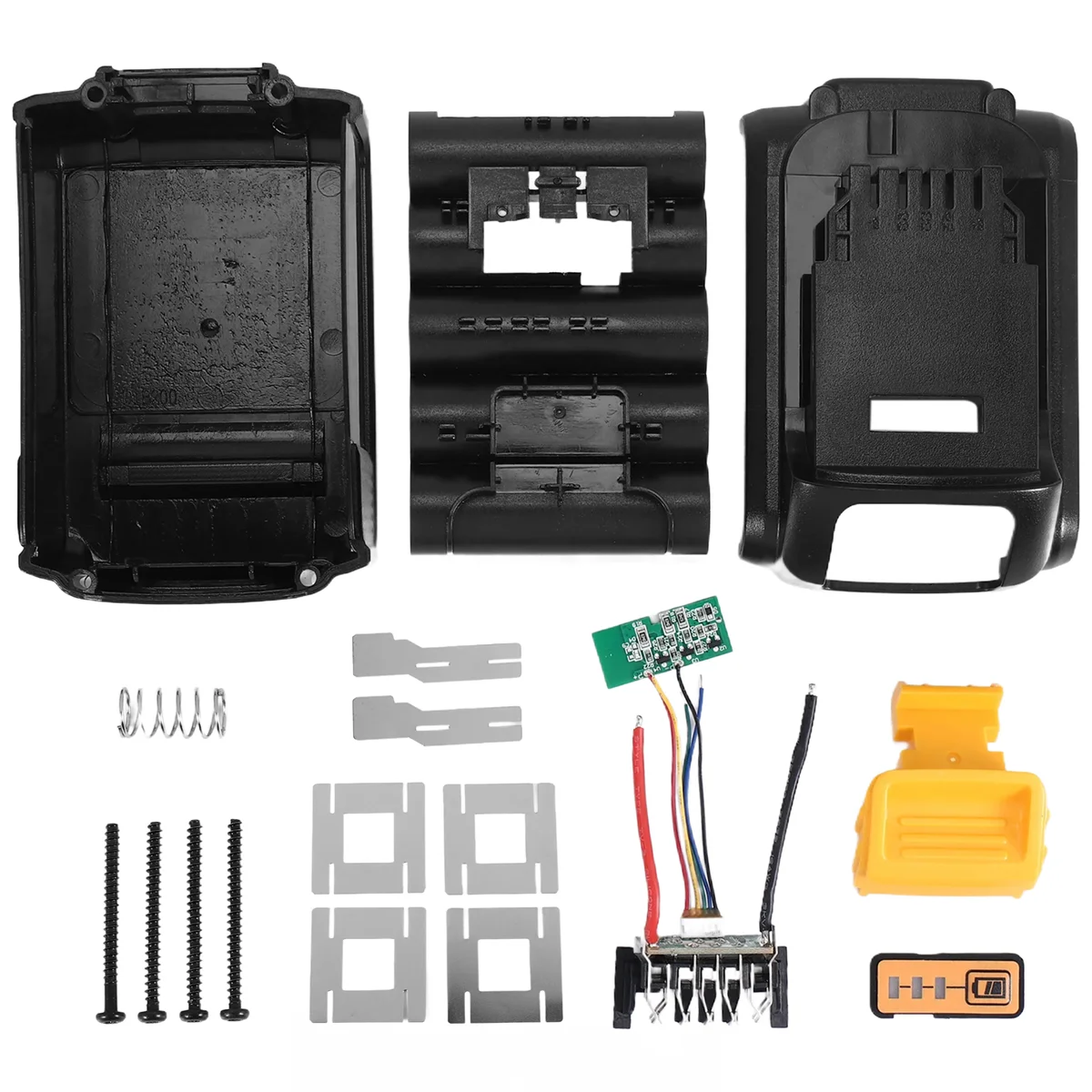 Voor Dewalt 10 Core 18 V/20 V Li-Ion Batterij Vervanging Plastic Case Kit Dcb180 Li-Ion Batterij Shell (geen Batterij Cel)