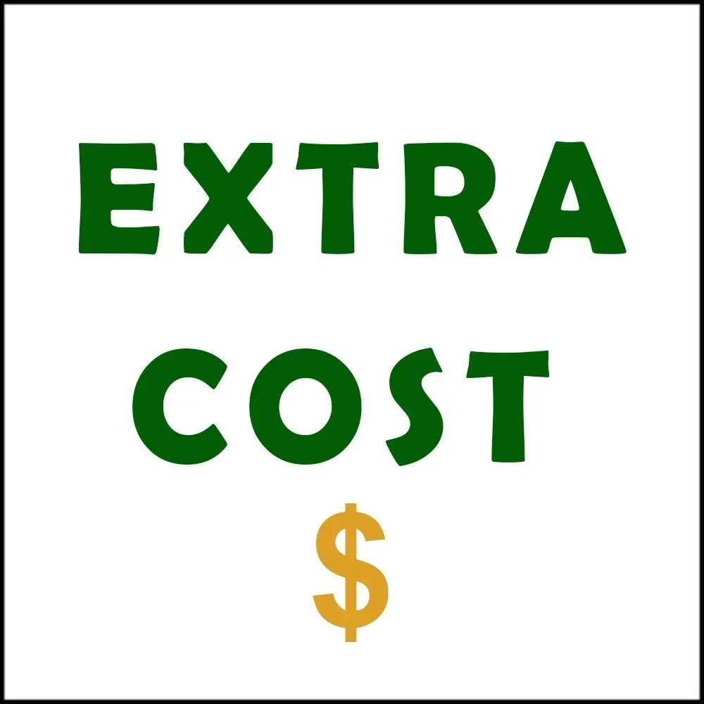 

For Customized order or Extra Shipping Cost Extra Shipping Cost