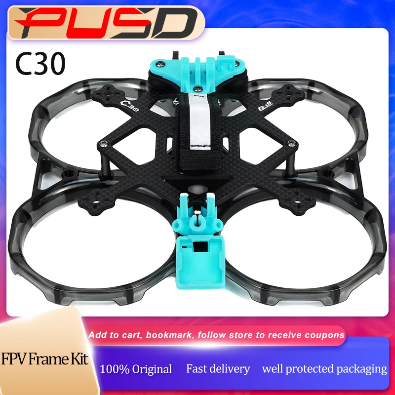 

Термостойкая Axisflying Cineon C30, 3,0-дюймовая рама для дрона FPV, комплект Cinewhoop, поддержка O3, версия для RC FPV, гоночного дрона для фристайла