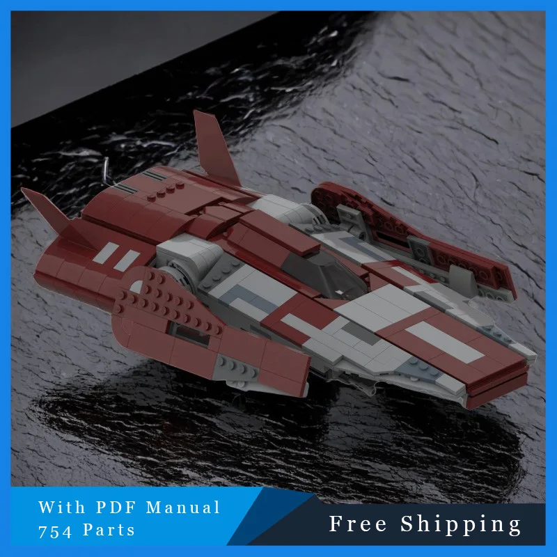 Hot 754 PCS MOC Interstellaire Landmeter Schip Technologie Modulaire Bouwstenen Model Voor Kinderen DIY Montage Speelgoed Kerstcadeaus