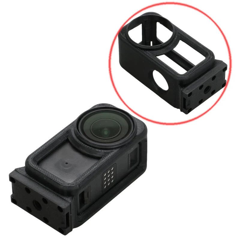 1PCS For DJI Osmo Nano Thumb Camera Vertical Shooting Magnetic Quick Release Case 3D Printed TPU/PETG-CF Protective Housing