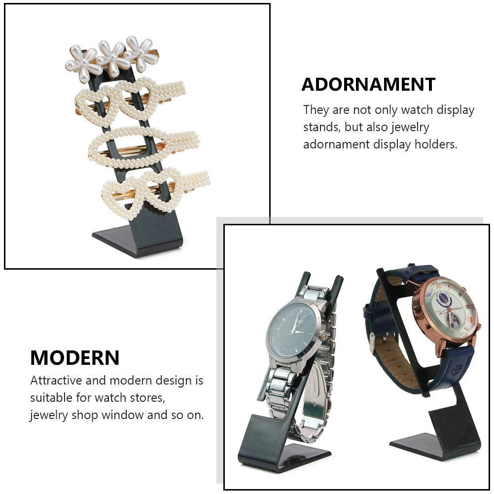 

6Pcs Watch Display Stands Modern Jewelry Adornment Holders Perfect for Shops Gifts Display Stands Watch Holders