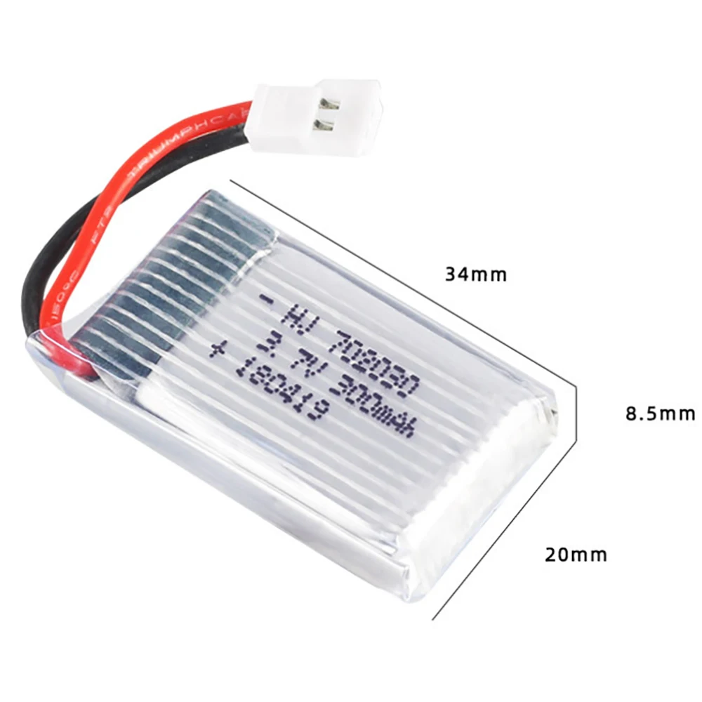 3.7V 300mAh 702030 Lipo Battery With Charger For Udi U816 U830 F180 E55 FQ777 FQ17W Hubsan H107 Syma X11C FY530 RC Drone Parts