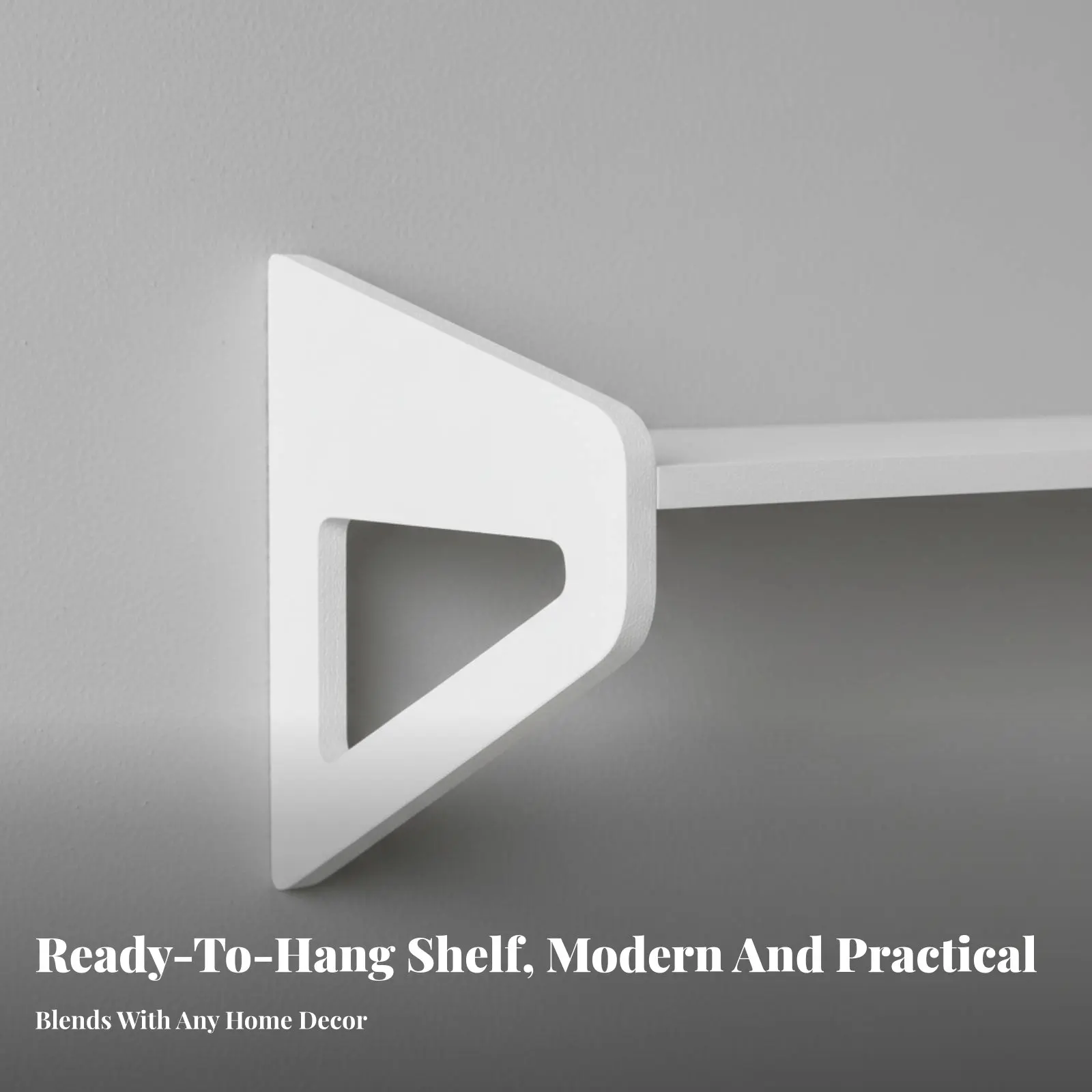 Levitating Picture Shelf Screwno-Cost Installation Carved on Surface Rack Easy to Install Space Saving for Renters, Bedroom
