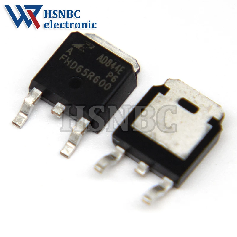 10PCS FHD65R600 65R600 FHD65R600A TO-252 7A 650V Super Junction Power MOSFET Transistor 100% New Original