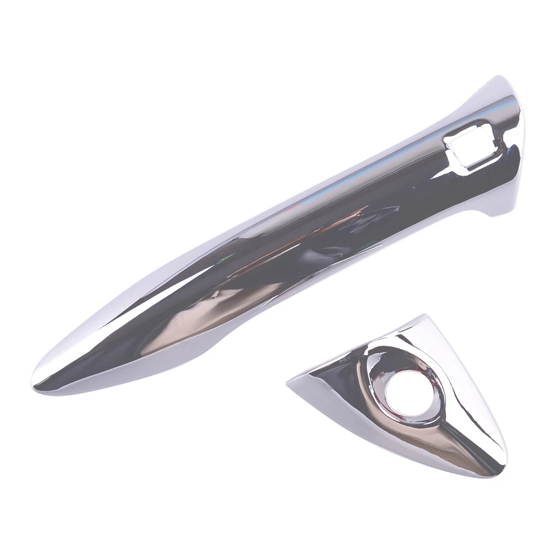 8pcs Car Exterior Chrome Smart Door Handle Cover Trim Decoration Fit for Hyundai Elantra Sedan Avante 2012 2013 2014 2015 2016
