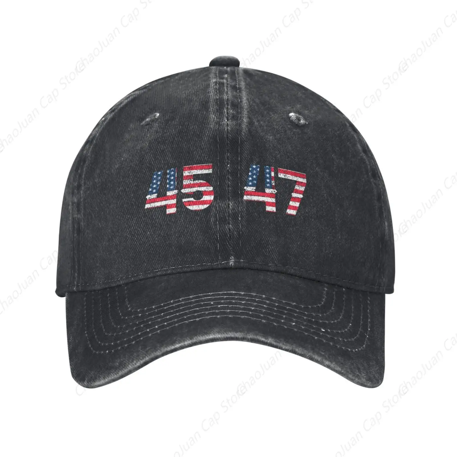 45 47 Trump 2024 Hat for Women Baseball Caps Vintage Sun Cap Maga Hats