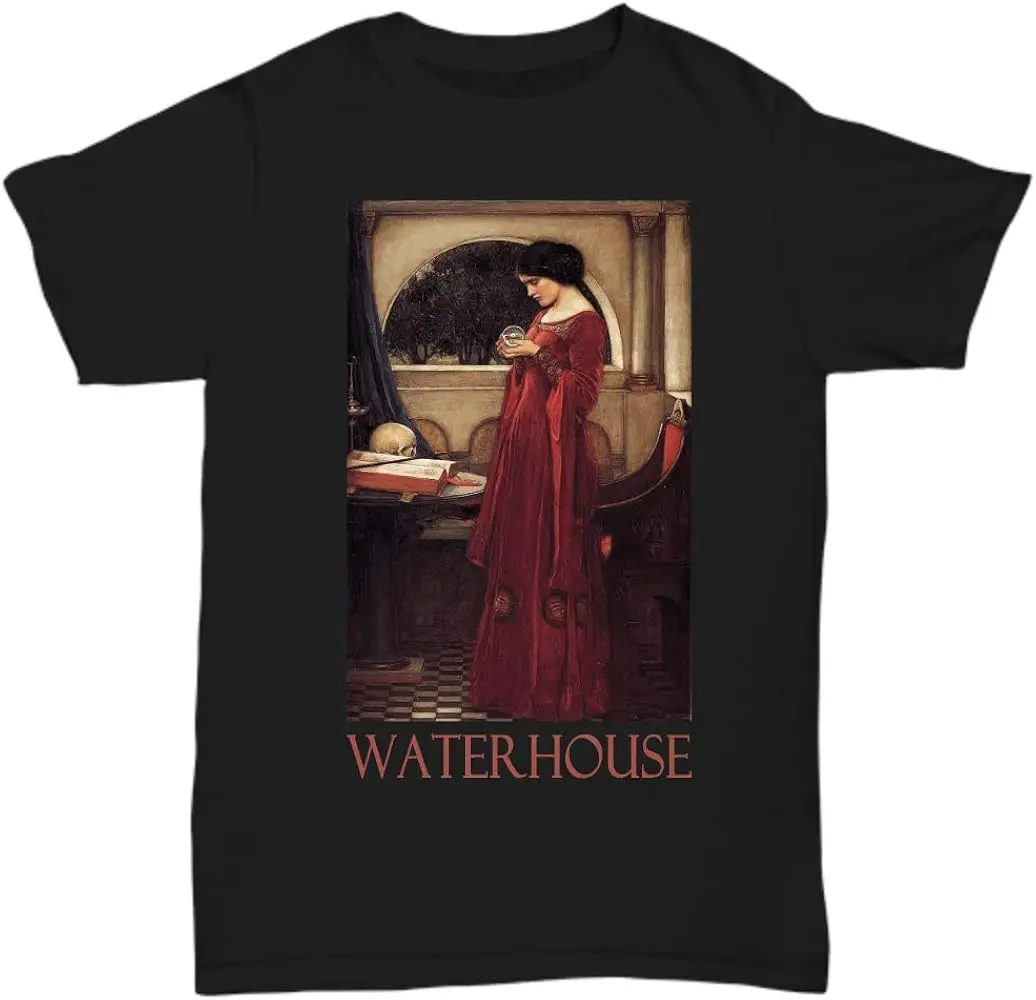 The  Ball by John William Waterhouse - Unisex Tee  Cotton Luxury brand vintage oversized