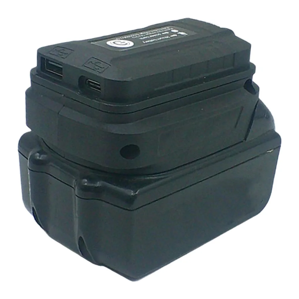 Carregamento externo 18V Carregador USB BL1830 Conversor Design compacto Lanterna Feature Placa de carregamento inteligente