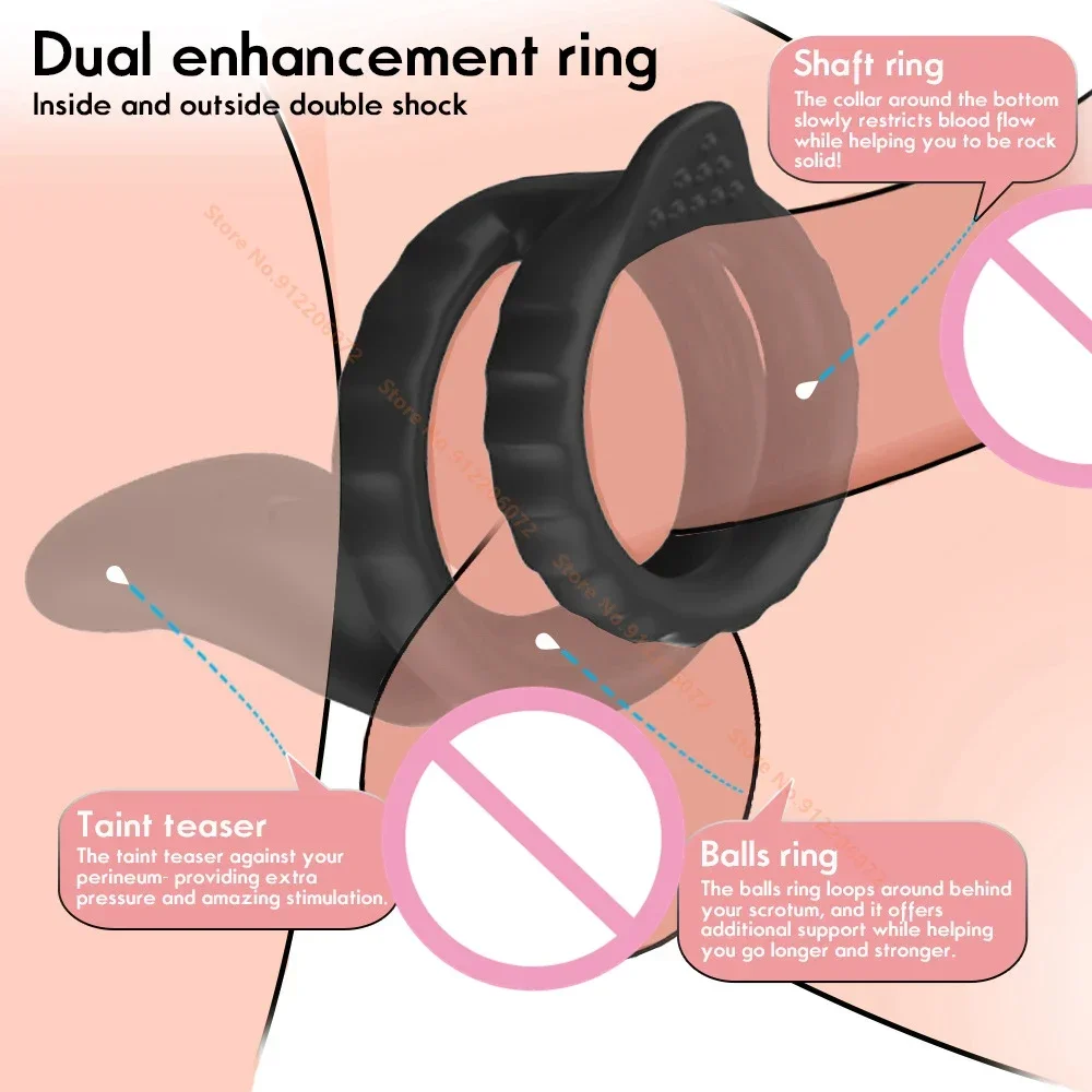 حلقة القضيب الهزاز خواتم الديك القضيب كم القذف تأخير الوقت ذكر العفة زوجين الجنس لعب للرجال المثيرة الكبار كوكرينج