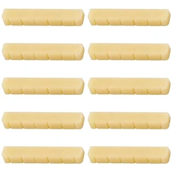 Écrou en os de bovin non blanchi 10x pour guitare classique 52x6x9mm, selle de Luthier à monter soi-même