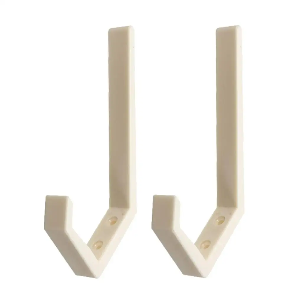 

2 шт. крючок для мотоцикла, многофункциональные аксессуары, вешалка для крепления, белый