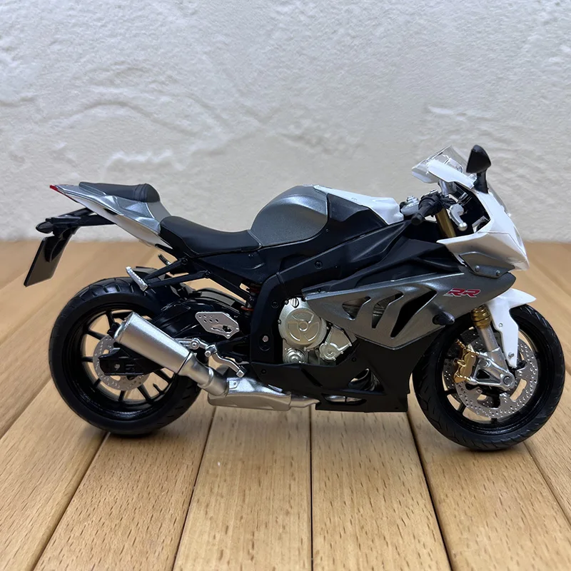 1:12 Scale Diecast Alloy S1000RR Motorcycle Toys Cars Model Classics Adult Nostalgia Collectible Souvenir Gifts Static Display