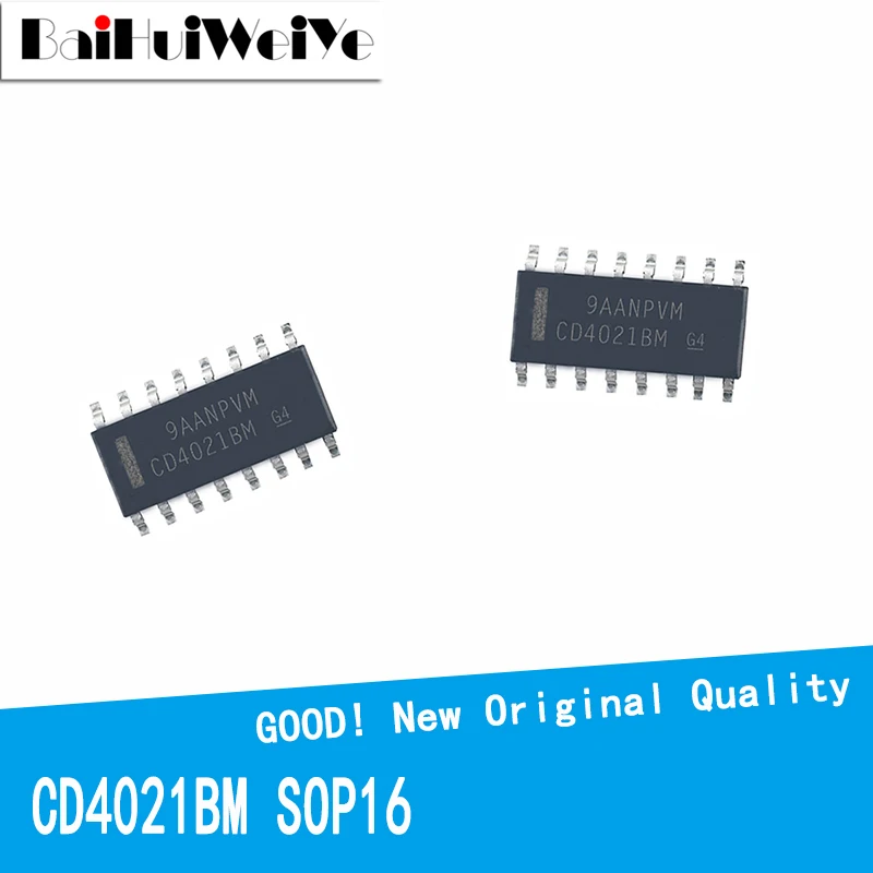 10PCS/LOT CD4021BM CD4021 4021BM Operational SOP-16  SMD New Original IC Amplifier Chipset Good Quality