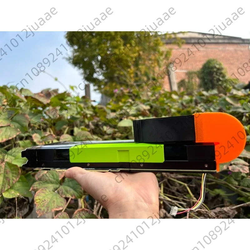 P100 P40 M40 K80 v100 graphics card modified active cooling component view 3