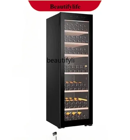 E132 Constant Temperature Large Capacity Wine Cellar Wine Cabinet Refrigerated Ice Bar Electronic Thermostatic Cabinet Refrigera