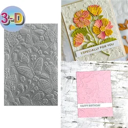 Beautiful Butterfly 3D Embossing Folder and Matching Dies for Adding Textured Detail To Paper Crafting Card Making Supplies