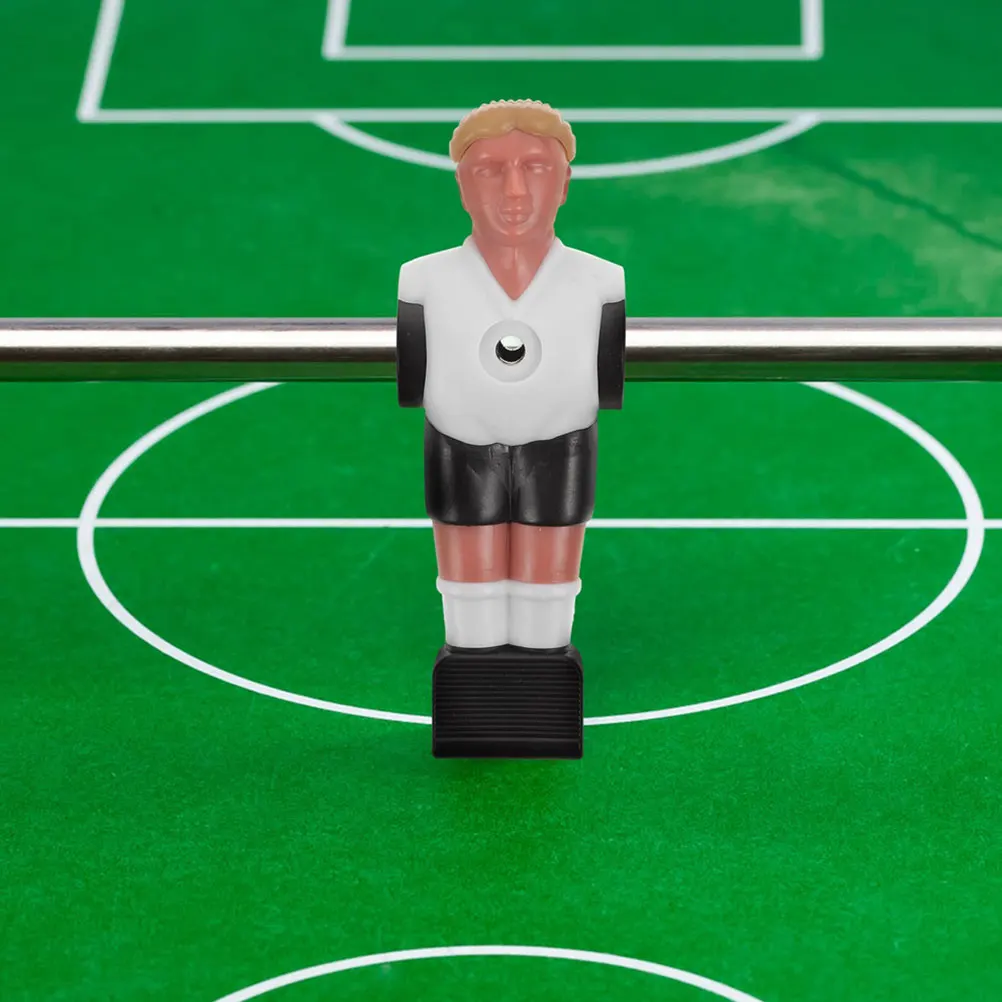 

Creative Football Athletes Resin Foosball Action Figures Durable Odorless Desktop Soccer Player Replacement Parts Accessory