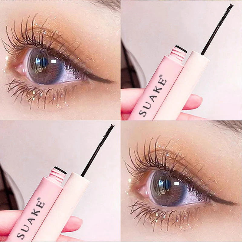 1 pz pennello Ultra Fine Mascara impermeabile opaco innesto Mascara sottile asciugatura rapida Mascara estensione arricciatura ciglia strumenti per il trucco