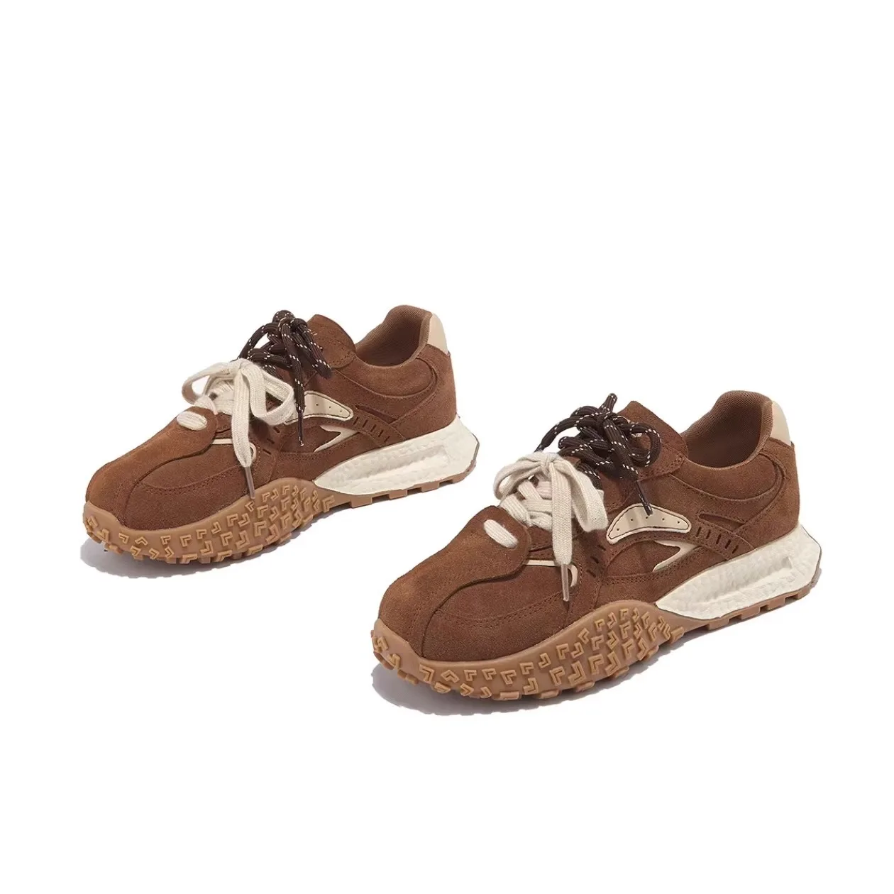 Forrest Gump casual shoes thick-soled  version of muffin soft-soled training shoes women's height-increasing sports shoes