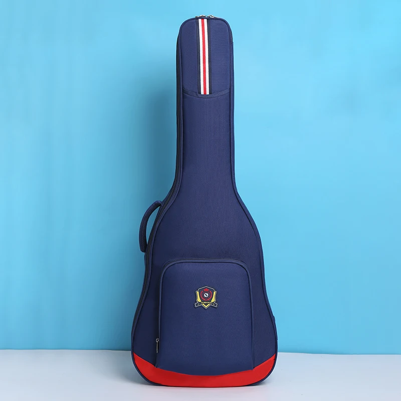 

4/41 Inch Acoustic Folk Guitar Bass Bag Backpack Double Straps Oxford Waterproof Guitar Soft Carry Case Gig Bag Cover