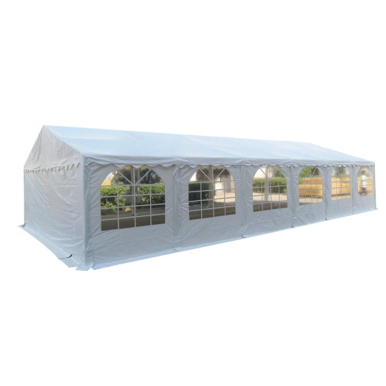20X40 Upgraded Galvanized Heavy Duty PVC Four-season Waterproof Party Tent Canopy Shelter Removable Window Walls Wedding Tent