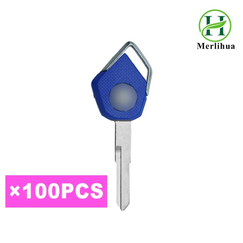 Kawasaki motorcycle key, suitable for: Kawasaki Z1000/Z800/ZX10R/ZX6R motorcycle key embryo.(can be placed anti-theft chip).