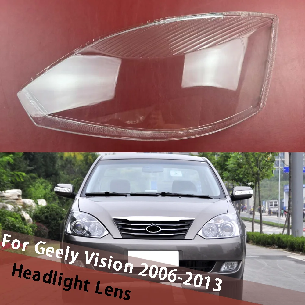 

For Geely Vision 2006-2013 Car Headligth Cover Headlamp Lens Lampshade Shell Housing Lamp Case Replace Original Glass Mask
