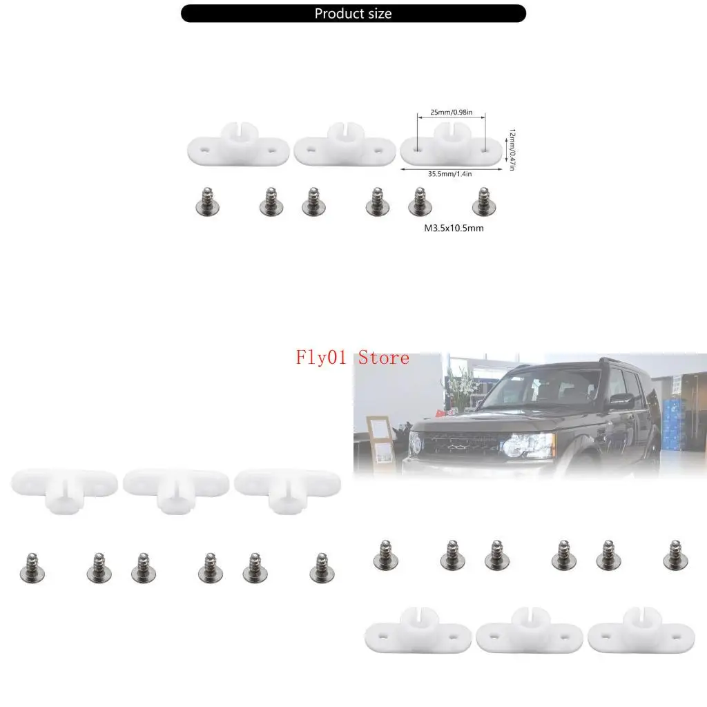 

Precisions Trimmer Socket Headlamp Clip Kits with Screws, for Discovery STC3368