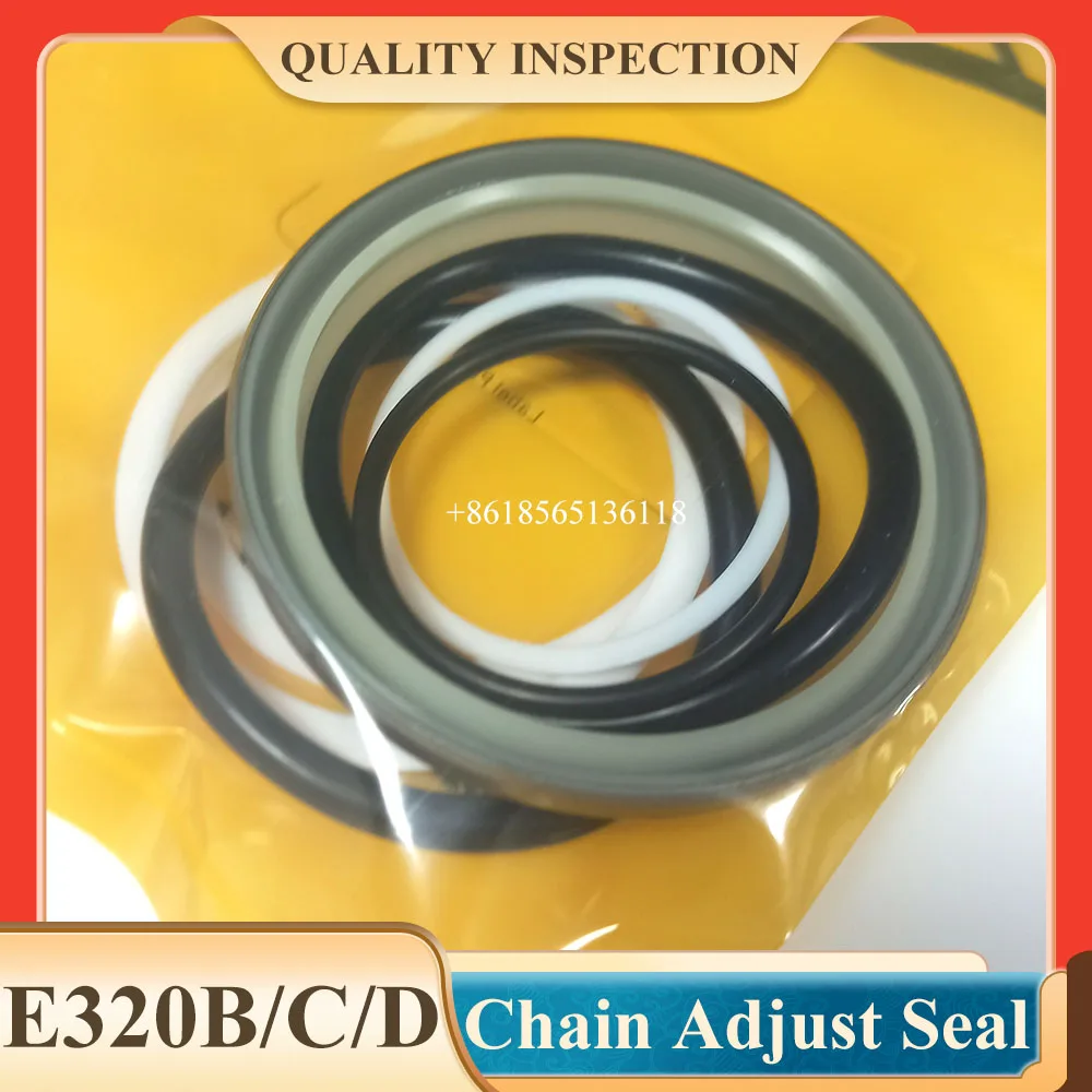 E320B E320C E320D Chain Adjust Seal Kits Excavator Track Adjuster Cylinder Seal Kit