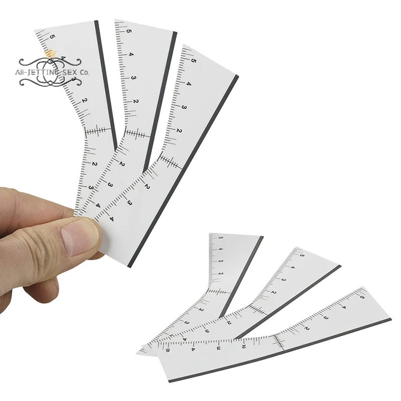 Wegwerp 20/25 Stuks Wenkbrauw Heerser Sticker Zelfklevende Wenkbrauw Tattoo Positie Gids Permanente Make-Up Mapping Stencils Tool