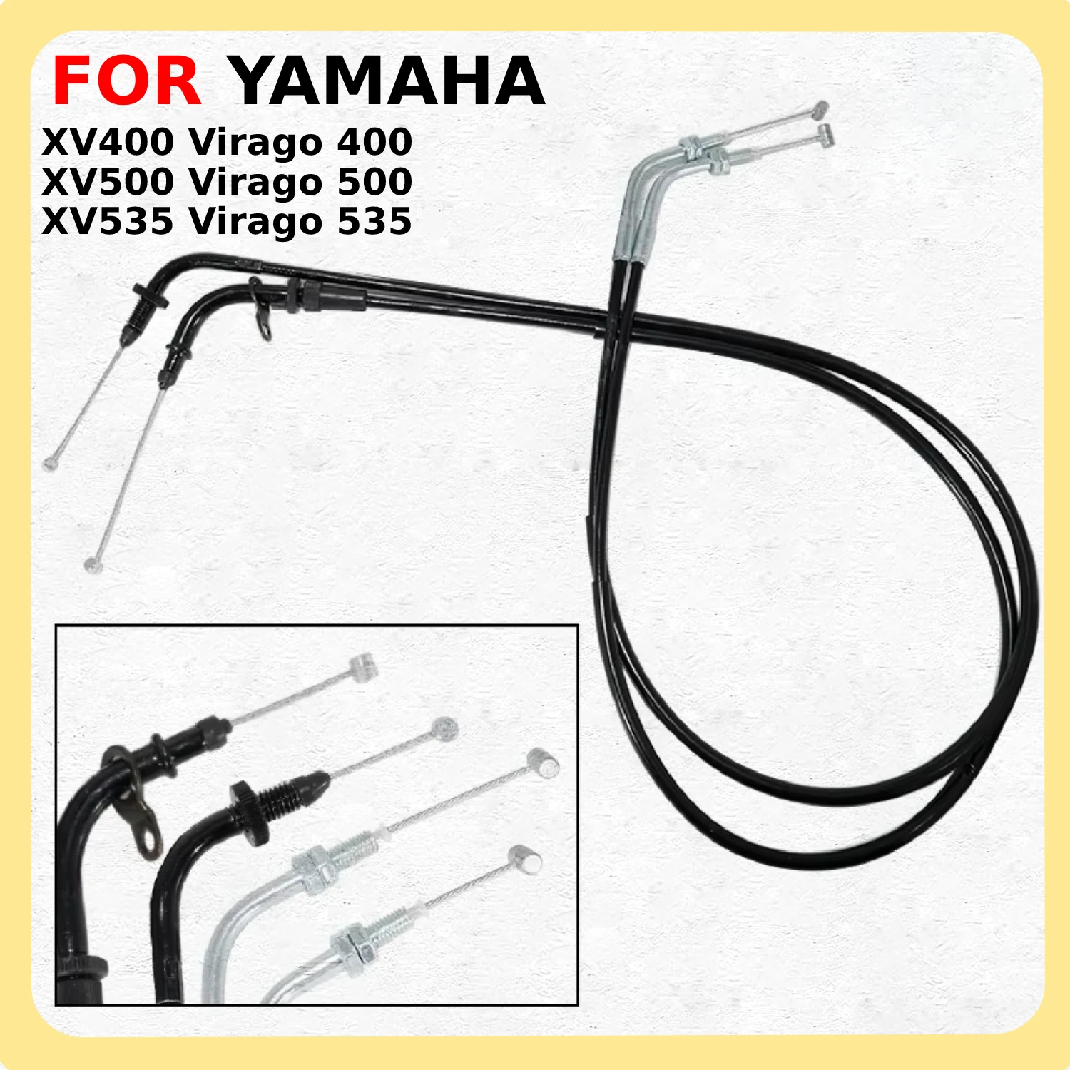 

For Yamaha XV400 Virago 400 / XV500 Virago 500 / XV535 Virago 535 Motorcycle Parts Clutch Cable Steel Wire Line