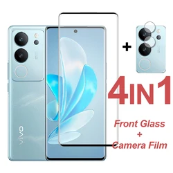 Protective Glass For ViVo V29 Screen Protector Full Cover Tempered Glass For ViVo V29 Lite Protective Camera Lens Film ViVo V29