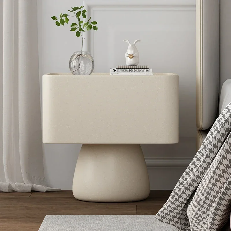 

Trendy Style Nightstands With Drawers Simple Modern Bedside Table Unique Nordic Mesas De Noches Dormitorio Bedroom Furniture