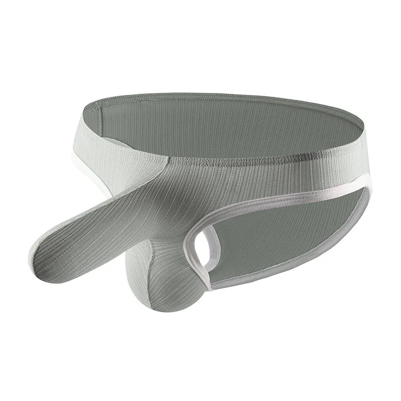 Mens Low Rise Sexy Ball Pouch Briefs Elephant Trunk Underwear Breathable Moisture Wicking Comfortable Underpants